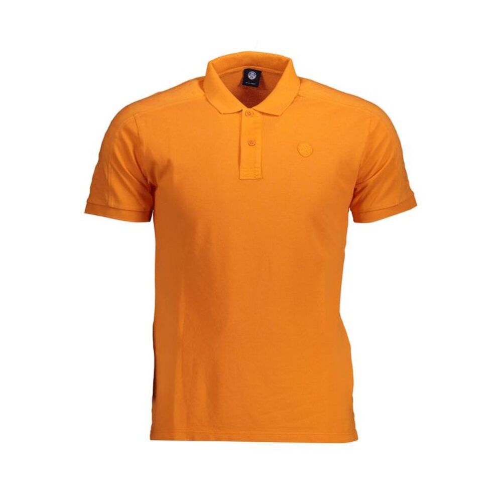 North Sails Arancione Cotton Men Men's Polo